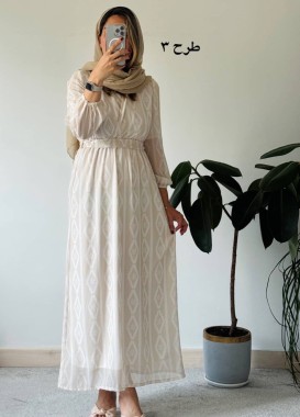پیراهن حریر چپ و راستی ماکسی
