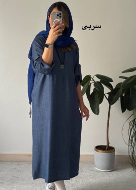 پیراهن مانتویی ثمر