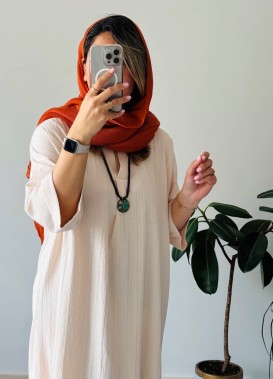 پیراهن مانتویی ساحل 8