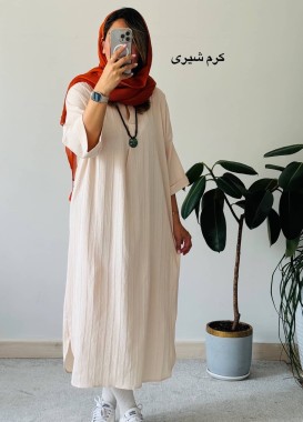 پیراهن مانتویی ساحل 8