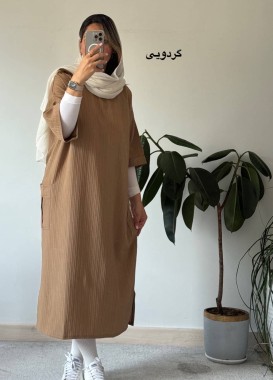 پیراهن مانتویی دلسا 12