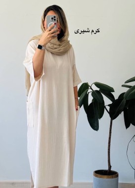 پیراهن مانتویی دلسا 12