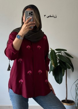 شومیز مانتویی پاپیروس