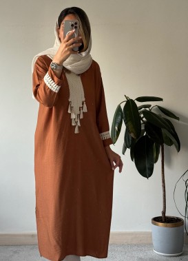 مانتو کفتان قلاب بافی