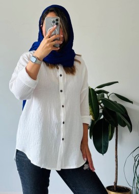 شومیز مانتویی ستاره