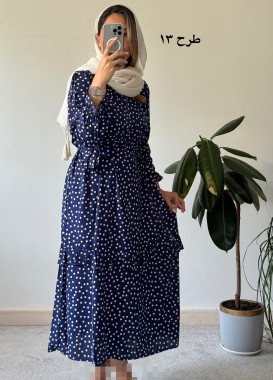پیراهن مانتویی نارین