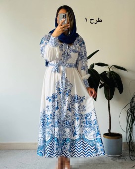 پیراهن طرحدار مزونی پریچهر