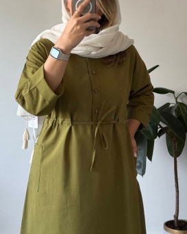 مانتو دانشجویی لینن تبسم