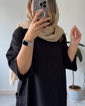 مانتو کفتان لینن مهتاب
