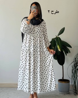 پیراهن نخی وارداتی سیما