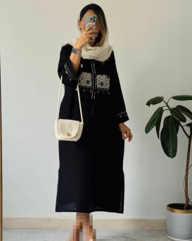 کفتان مشکی محرمی مجلسی هیوا