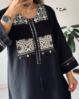 کفتان مشکی محرمی مجلسی هیوا