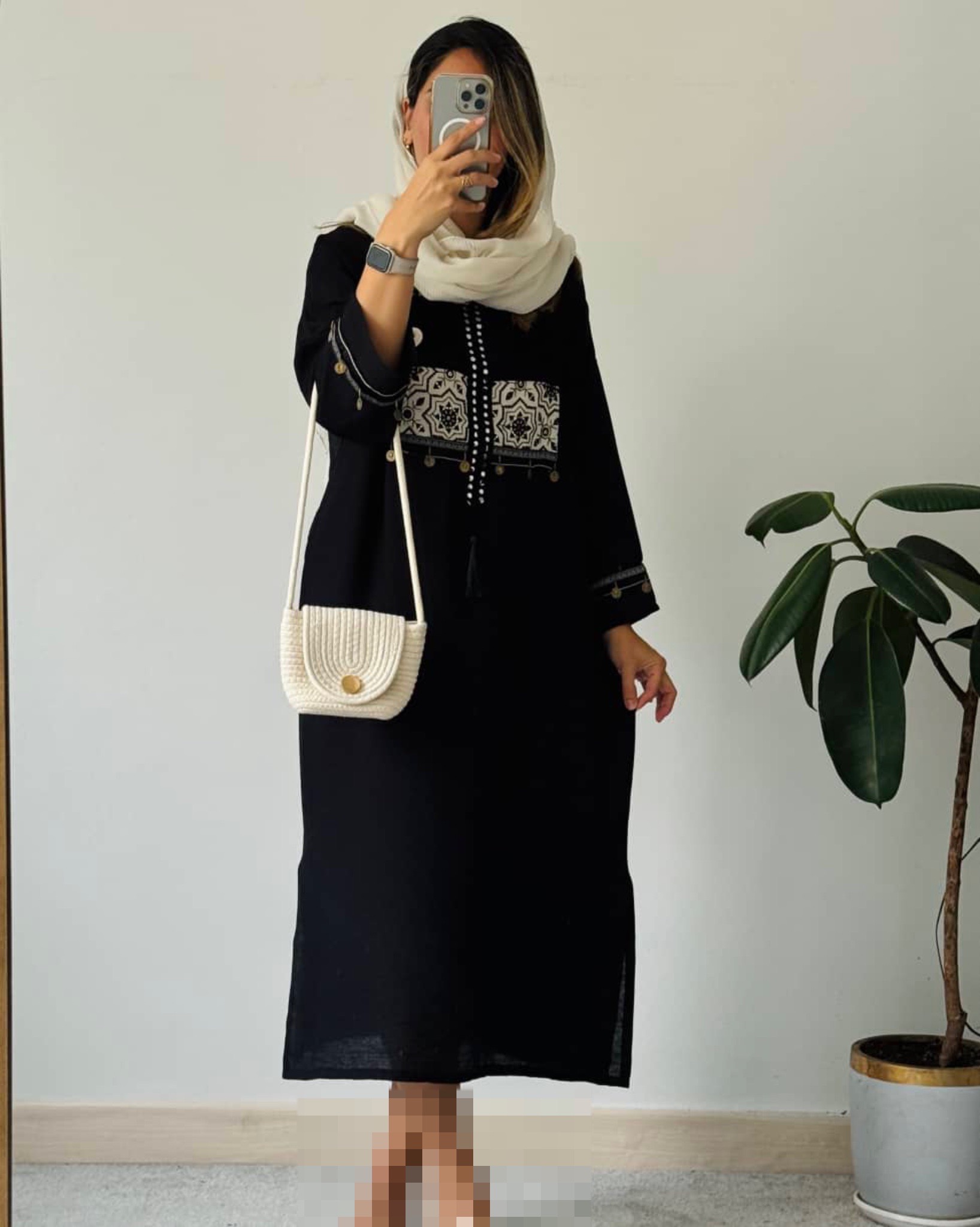 کفتان مشکی محرمی مجلسی هیوا
