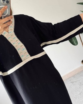 کفتان مشکی محرمی مجلسی پروا
