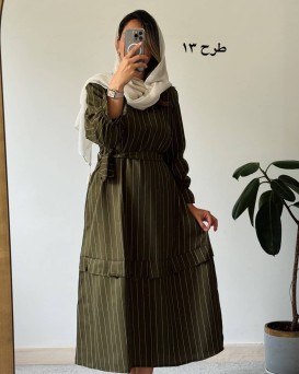 پیراهن مانتویی نارین 2