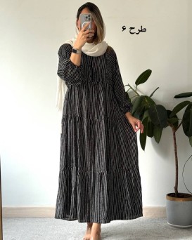پیراهن نخی وارداتی هلیا
