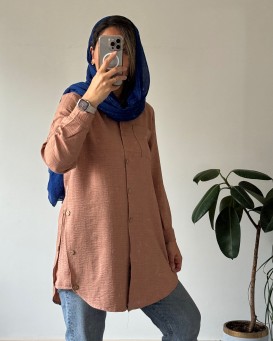 مانتو بغل دگمه دنیز