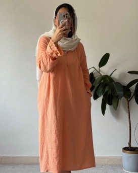 پیراهن مانتویی ترمه