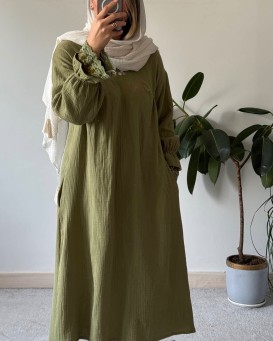 پیراهن مانتویی ترمه