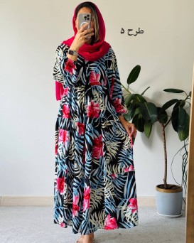 پیراهن نخی وارداتی آذین