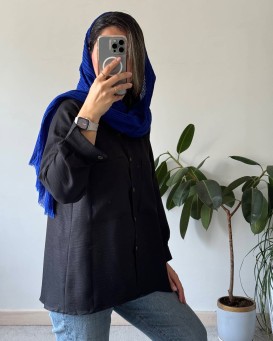 مانتو مشکی یسنا