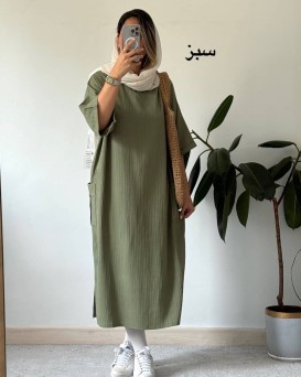 پیراهن مانتویی دلسا 14
