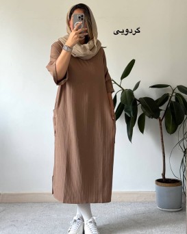 پیراهن مانتویی دلسا 14