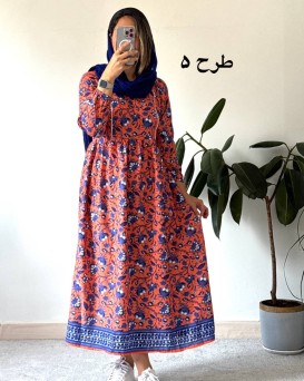 پیراهن ساحلی طرحدار پینار