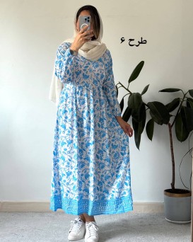 پیراهن ساحلی طرحدار پینار