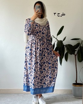 پیراهن ساحلی طرحدار پینار
