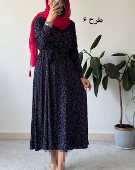 پیراهن ساحلی گل دخت