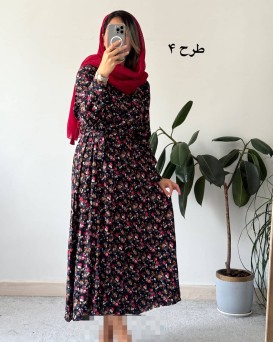 پیراهن ساحلی گل دخت 1
