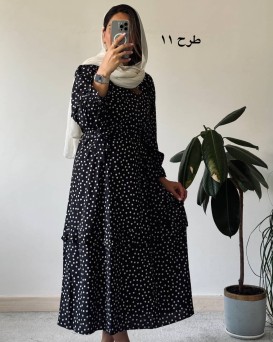 پیراهن مانتویی نارین 3