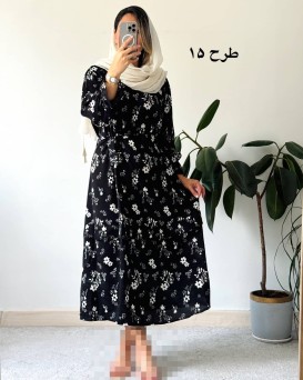 پیراهن مانتویی نارین 3