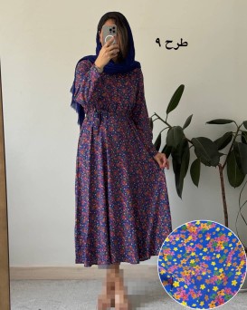 پیراهن ساحلی گل دخت 2