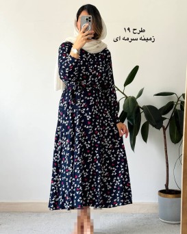پیراهن ساحلی گل دخت 2