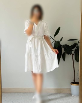 پیراهن عروسکی روژین