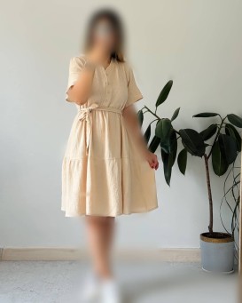 پیراهن عروسکی روژین
