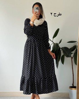 پیراهن مانتویی غزل