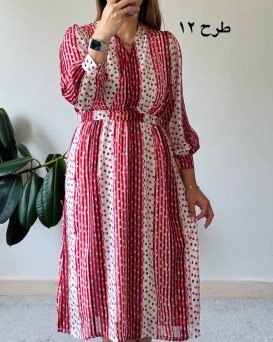 پیراهن حریر سرمه سری 15