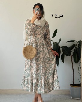 پیراهن مانتویی ماریا