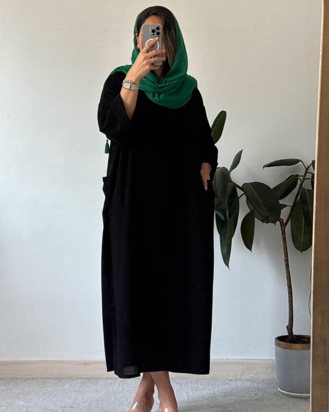 پیراهن مانتویی تابان