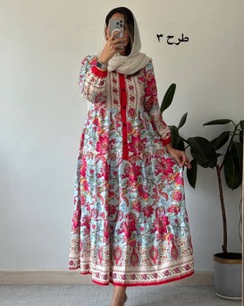 پیراهن ساحلی مزونی فرح