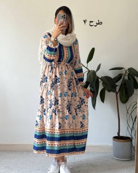 پیراهن ساحلی پروانه 1