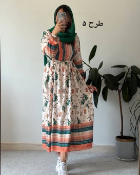 پیراهن ساحلی پروانه 1