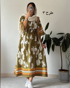 پیراهن ساحلی نیلی