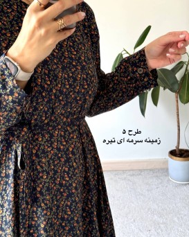پیراهن ساحلی گل دخت 4