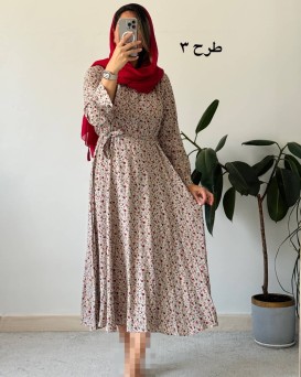 پیراهن ساحلی گل دخت 4