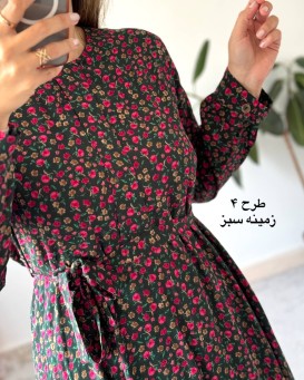 پیراهن ساحلی گل دخت 4
