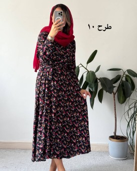 پیراهن ساحلی گل دخت 4